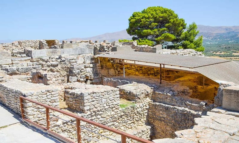 Day trip to Matala Hippie Beach & Gortyn Archaeological Site - What the $36.14 price covers
