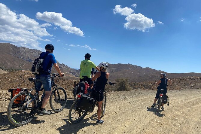 Discover the unknown side of Crete by E-Bike - The climb to Agios Myron