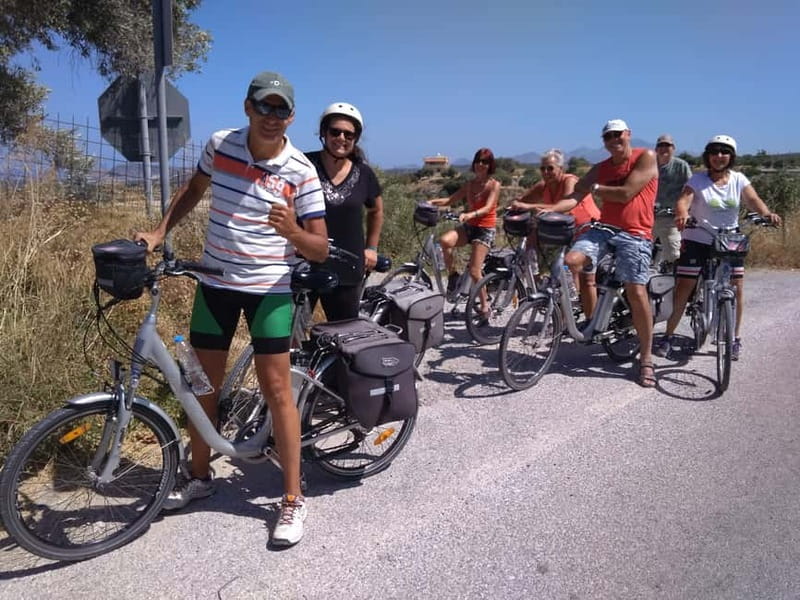 e-Bike Cycling Tour to Arkadi Monastery with Lunch included - Lunch in Kirianna with a view