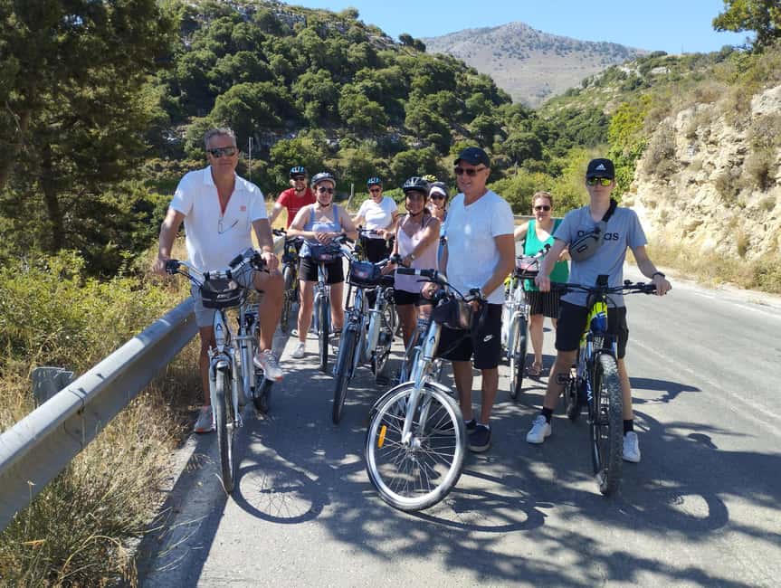 e-Bike Cycling Tour to Arkadi Monastery with Lunch included - The easier return through Pigi and Adele