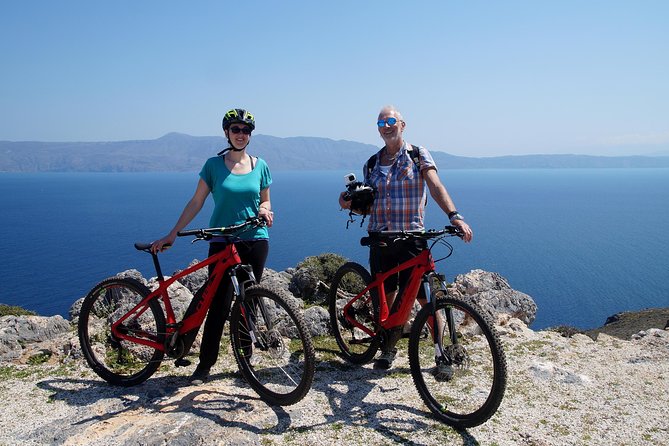 E-bike (Electric Mountain Bike) Guided tour in West Crete - Starting in Kissamos at Fit in Crete