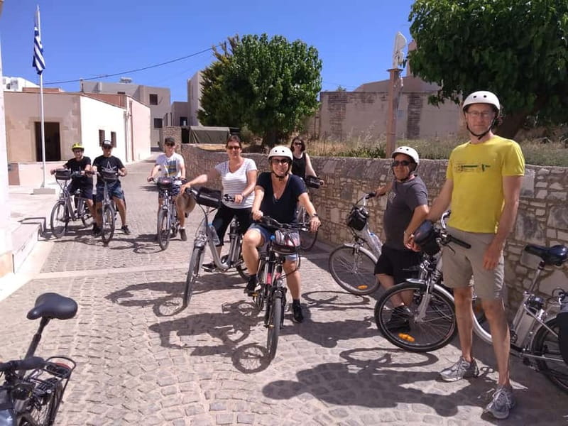 e-Bike Guided Tour to Myli Gorge with Lunch included - Halevi Monastery and the church of Panagia