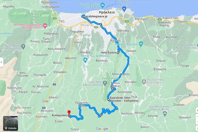 Ecobike All inclusive - 2 Day tour - Discover the real Crete - The bikes make the distance more realistic