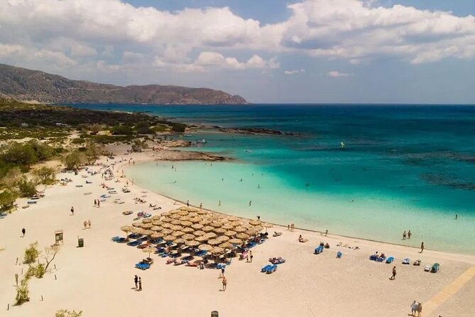 Elafonissi Beach Tour from Chania with stop in Elos Village - What the pink sand really looks like