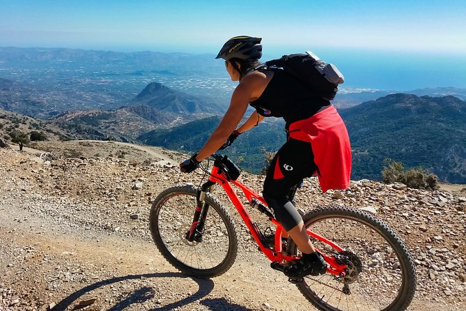 Eleftherna E-Bike and MTB Tour - Experience The Authentic Crete - Riding inland from Panormos