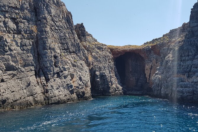 Elounda Boat Trip-The Authentic - Kolokitha Beach, the first long water stop