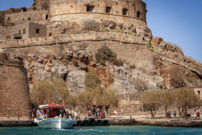 Elounda: Spinalonga Prof. Guided Boat Tour w/ BBQ + Swimming - Kolokytha: the day’s best chance to swim
