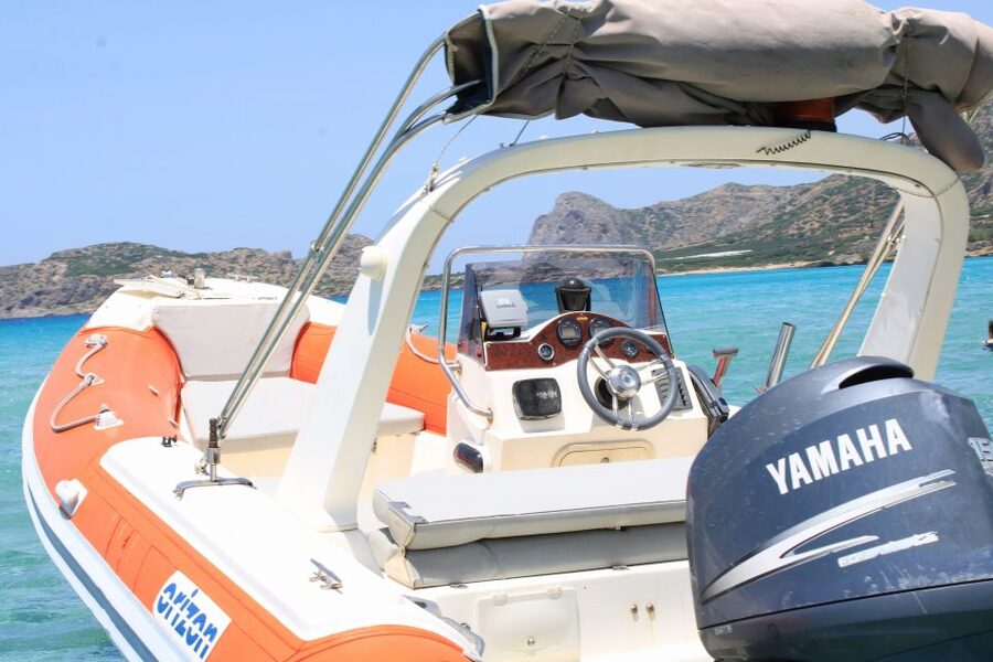 Falasarna: Balos Beach & Gramvousa Island Private RIB Cruise - Key points at a glance