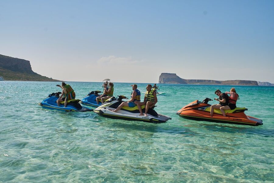 Falasarna: Jet Ski Safari to Balos Beach - The Gramvousa photo pass