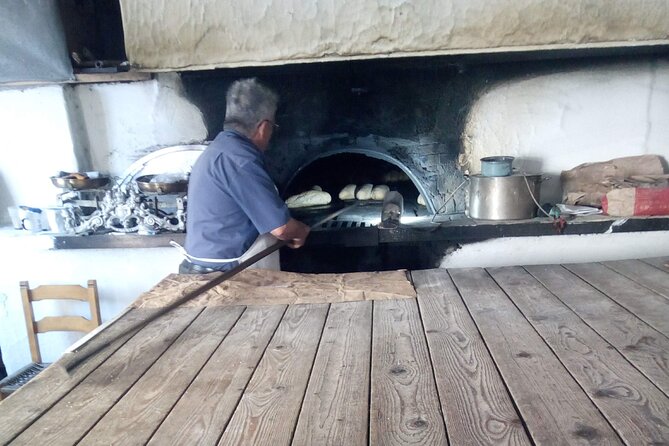Food Odyssey, A Historical Culinary Tour of Chania - Almond drink beneath the plane tree in Splantzia