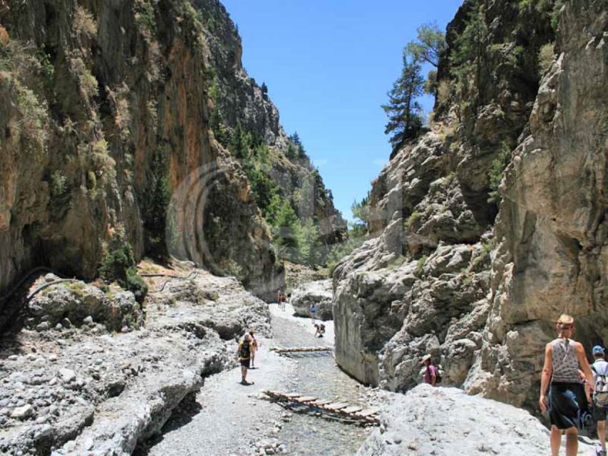 From Agia Galini/Matala: Samaria Gorge Hiking Tour - The one-hour boat ride to Chora Sfakion