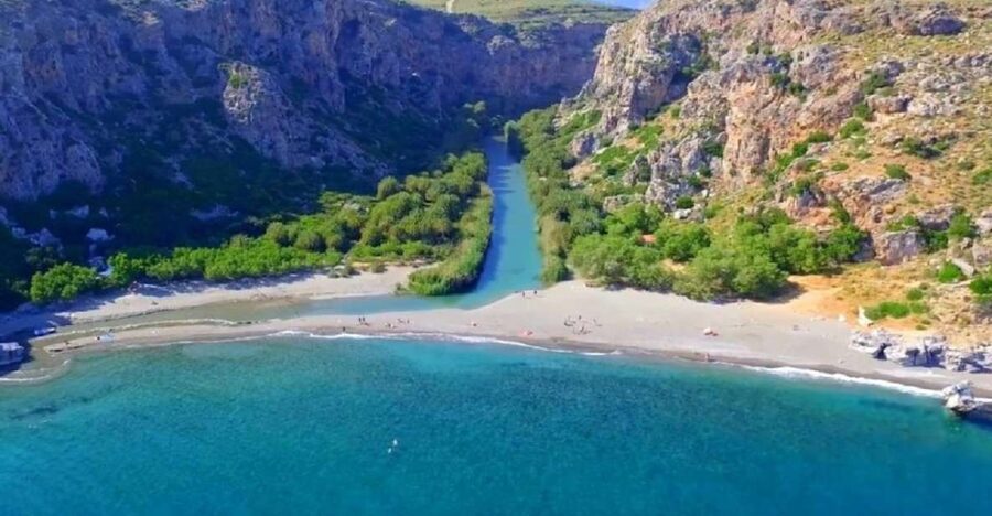 From Chania: Day Trip to Preveli Palm Beach - Kourtaliotiko Gorge: wind, cliffs, and a quick photo stop