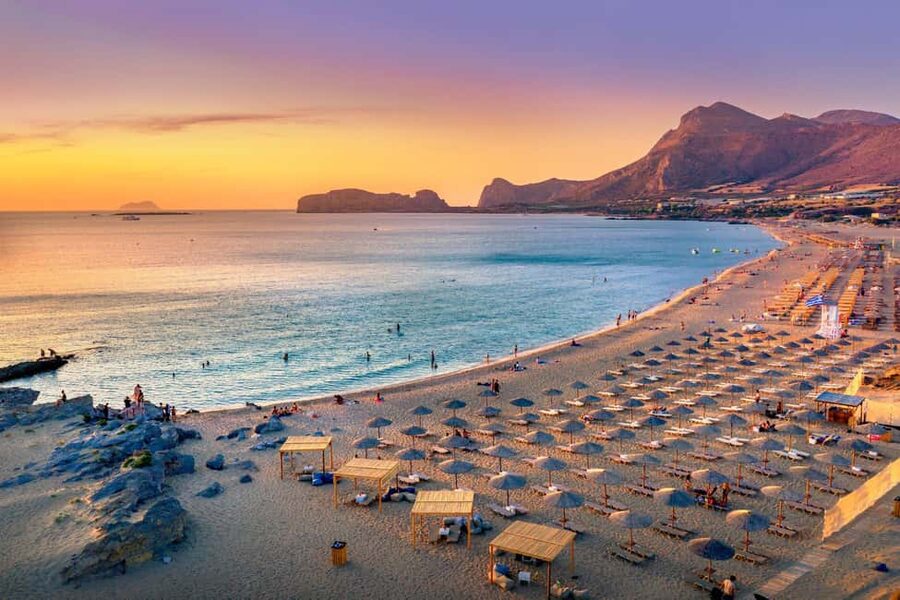 From Chania: Falassarna Sunset Escape! - The bus ride from Chania to western Crete