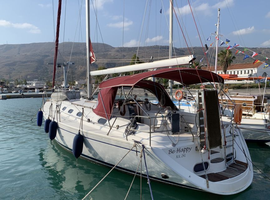 From Chania: Fully Private Sailing Cruise with Meal & Drinks - Marathi Bay and the lunch worth planning around
