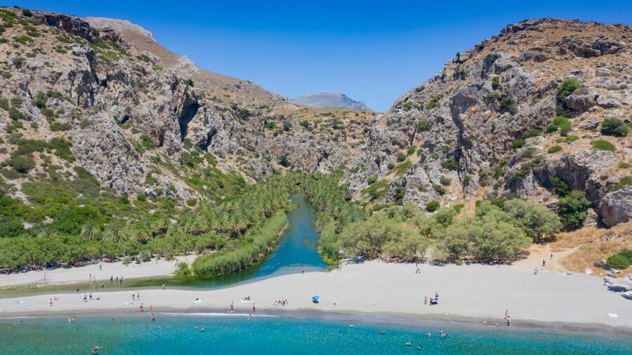 From Chania: Preveli Palm Beach Day Tour - The boat makes Preveli easier to reach