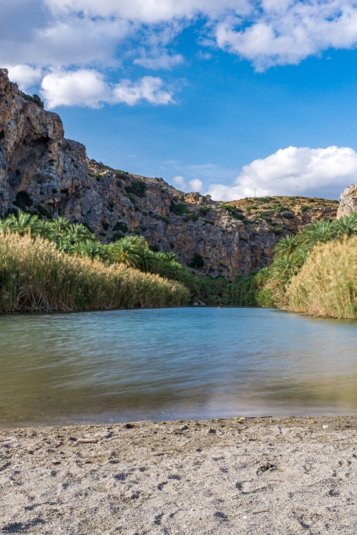 From Chania: Preveli Palm Beach Day Tour - The long ride from Chania to Damnoni
