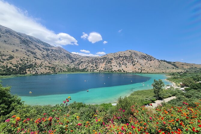 From Chania Private half day Winery-Olive factory-Kournas lake - A private ride from Chania, Souda, or the airport