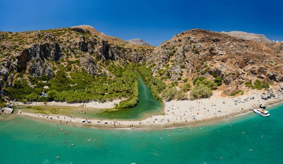 From Chania & Rethymno: Kourtaliotiko, Preveli & Damnoni - Who will enjoy this trip most