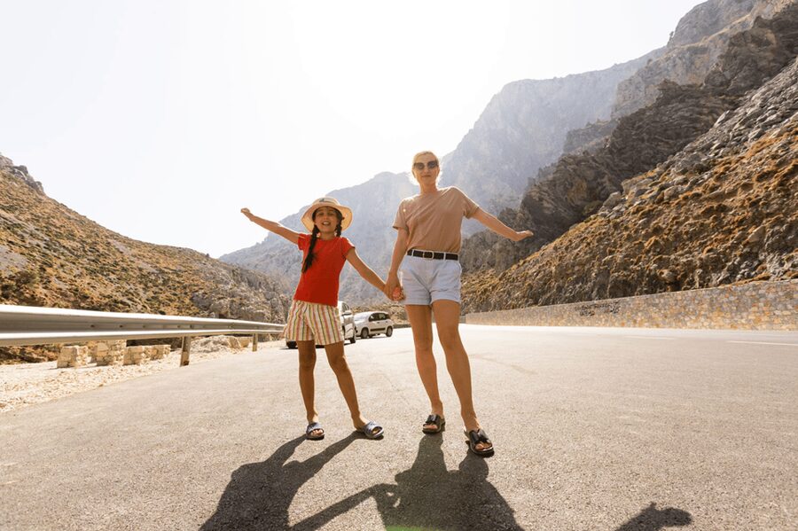 From Chania & Rethymno: Kourtaliotiko, Preveli & Damnoni - Kourtaliotiko Gorge brings the drama early