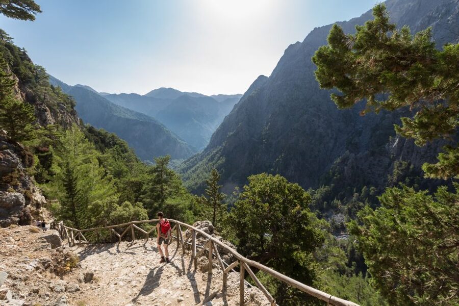From Chania/Rethymno: Samariá Gorge Guided Hike with Pickup - Six hours through cliffs, springs, and wild country