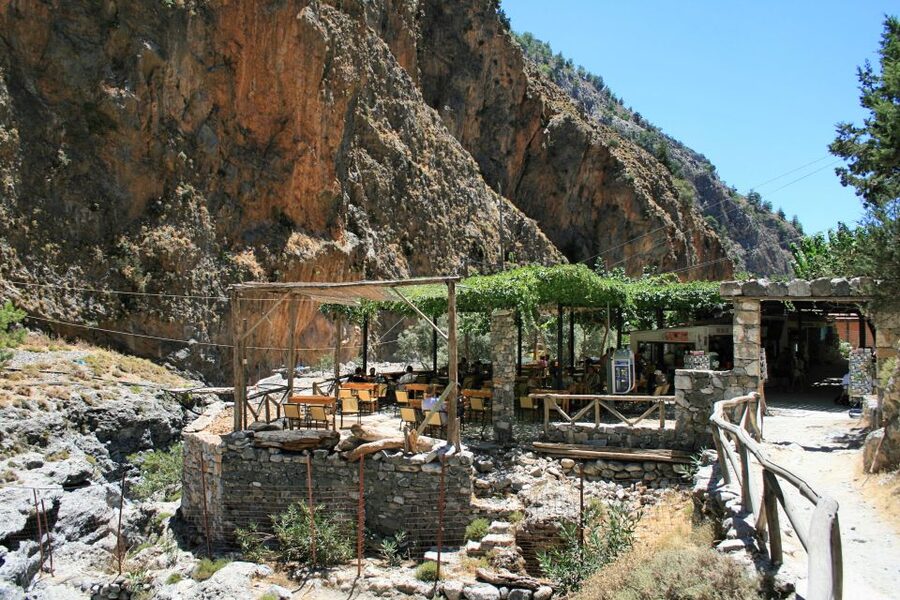 From Chania/Rethymno: Samariá Gorge Guided Hike with Pickup - The ferry from Sougia and the coach home