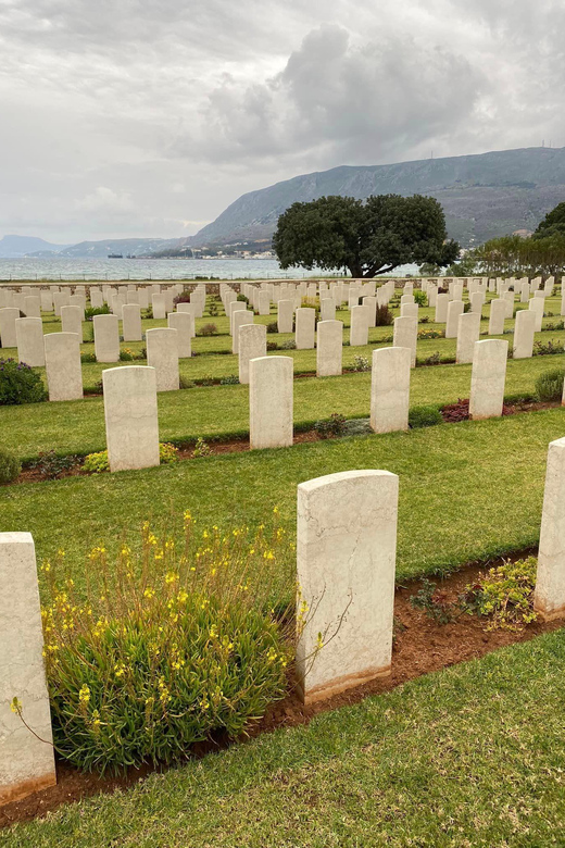 From Chania: Zorbas Beach, Agia Triada, Allies War Graves - How the €35 adult price works in practice