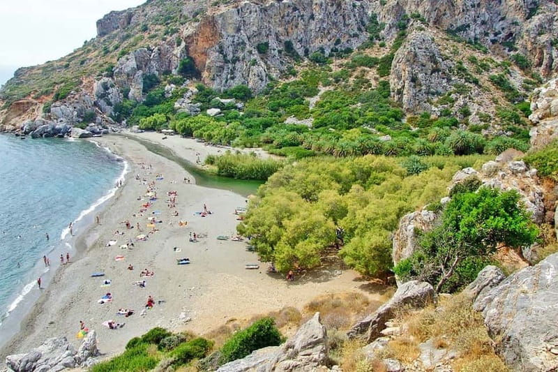 From Herakleion: Day Trip to Preveli Beach and Kourtaliotiko - The road through Kourtaliotiko Gorge
