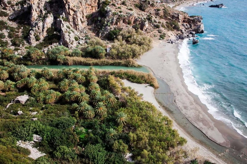 From Herakleion: Day Trip to Preveli Beach and Kourtaliotiko - The Grand River and the Theophrastus palms