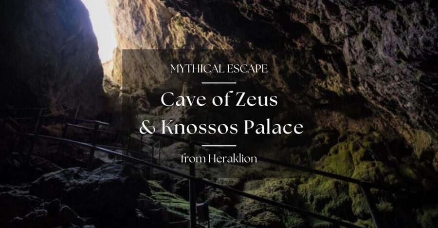 From Heraklion: Cave of Zeus & Knossos Palace Private Tour - Entering the Cave of Zeus