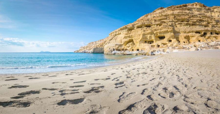 From Heraklion: Day Trip to Matala Hippie Beach and Caves - The ride from Heraklion to Matala