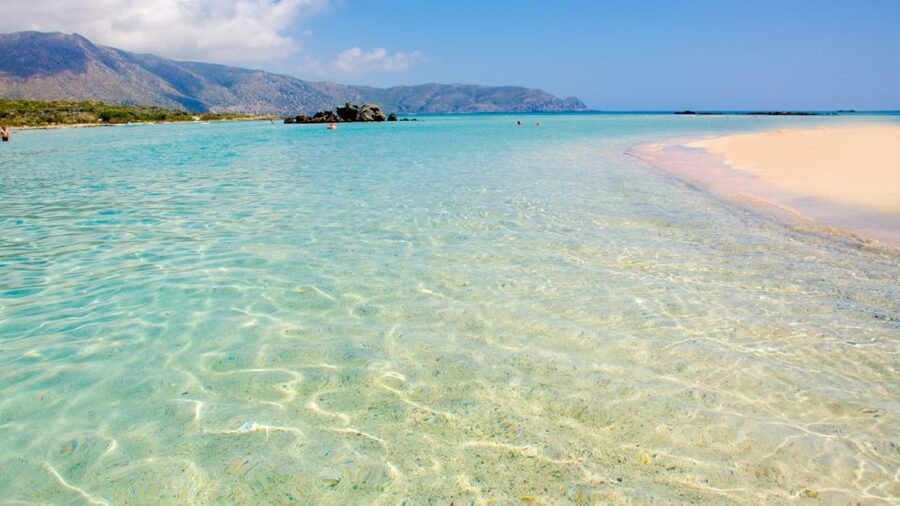 From Heraklion: Elafonisi Beach Day Tour with Pickup - Four and a half hours at the pink-sand beach