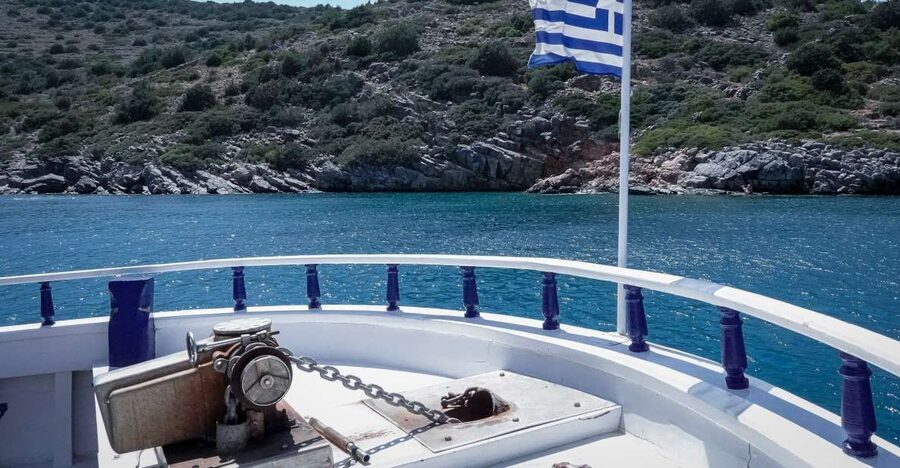 From Heraklion: Elounda, Kolokitha, and Spinalonga Boat Trip - Seeing Spinalonga from the water