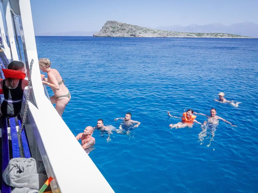 From Heraklion: Elounda, Kolokitha, and Spinalonga Boat Trip - Kolokitha Beach and the Elounda lagoon