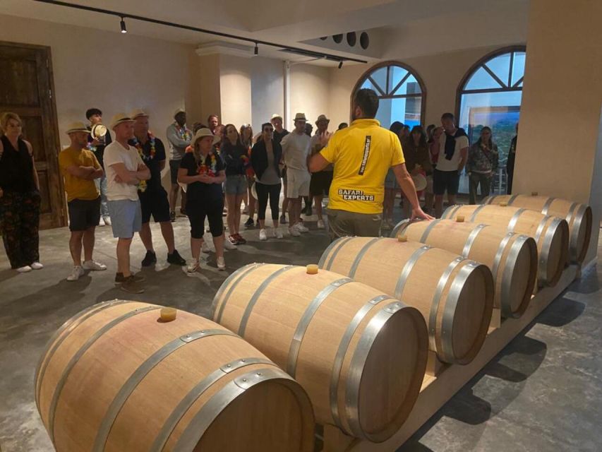 From Heraklion: Matala Beach - Caves & winery Full Day tour - A traditional meal in a local taverna