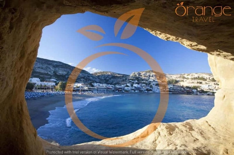 From Heraklion : Matala- Hippie's Beach Half-Day Tour - Key points at a glance