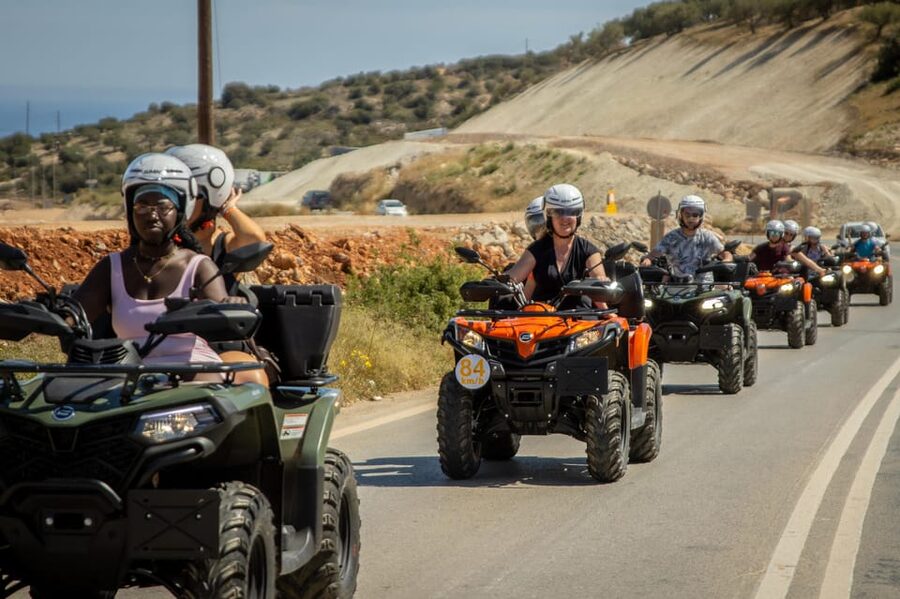 From Heraklion: Quad Safari Wild Crete Day Tour - Getting started in Hersonissos