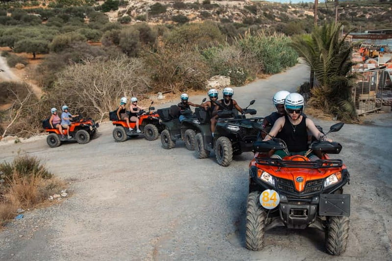 From Heraklion: Quad Safari Wild Crete Evening Tour - A five-minute view of Dia Island