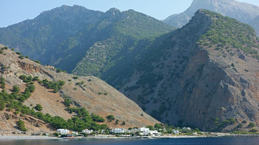 From Heraklion: Samaria Gorge & Agia Roumeli Hiking Day Trip - The ferry to Sfakia and the long return