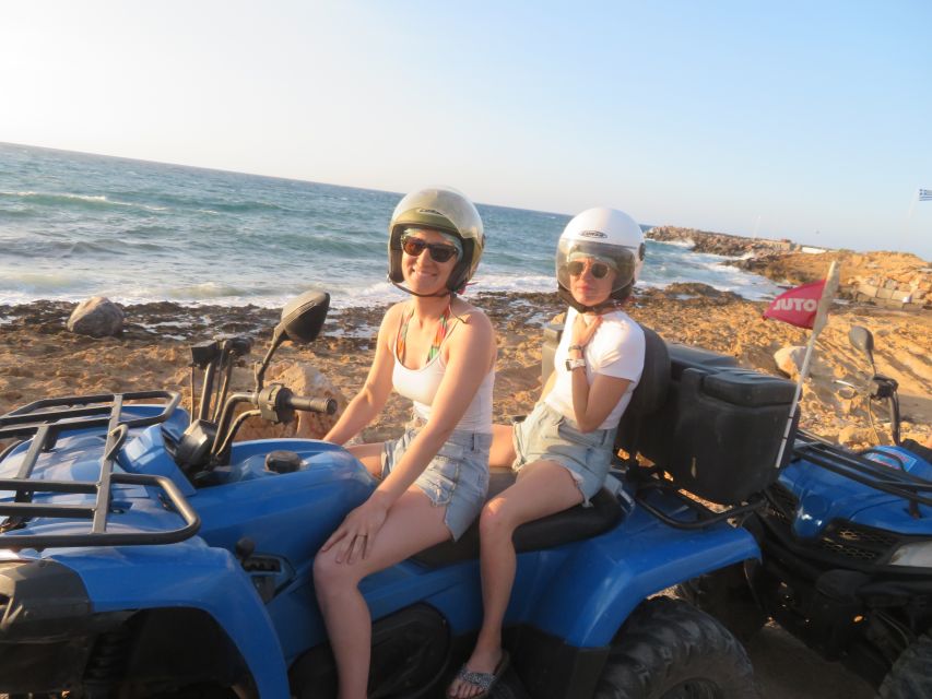 From Hersonissos/Malia: Guided Sunset Quad Safari - Why this sunset quad ride feels different