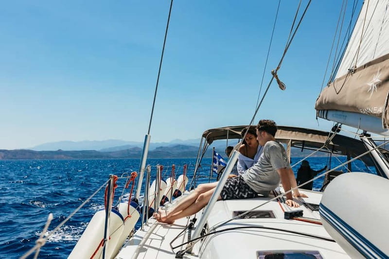From Kissamos: Balos Gramvousa Sailing Cruise with Lunch - Balos Lagoon and the famous shallow water