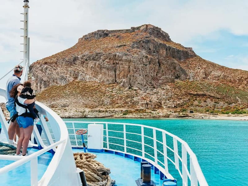 From Kissamos Port: Boat Cruise to Balos Lagoon & Gramvousa - Balos Lagoon and its famous shallow water