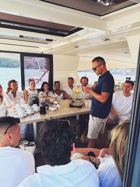 From Panormo: Luxe All-Inclusive Catamaran Cruise with Lunch - Three Hours in the Calm Waters of Bali Bay