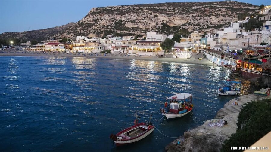 From Rethymno: Day trip to MATALA - AG.GALINI - SPILI - A quieter hour and a half in Agia Galini
