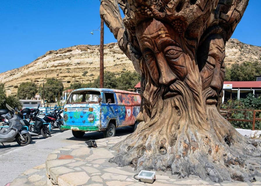 From Rethymno: Day trip to MATALA - AG.GALINI - SPILI - Practical tips for a smoother day