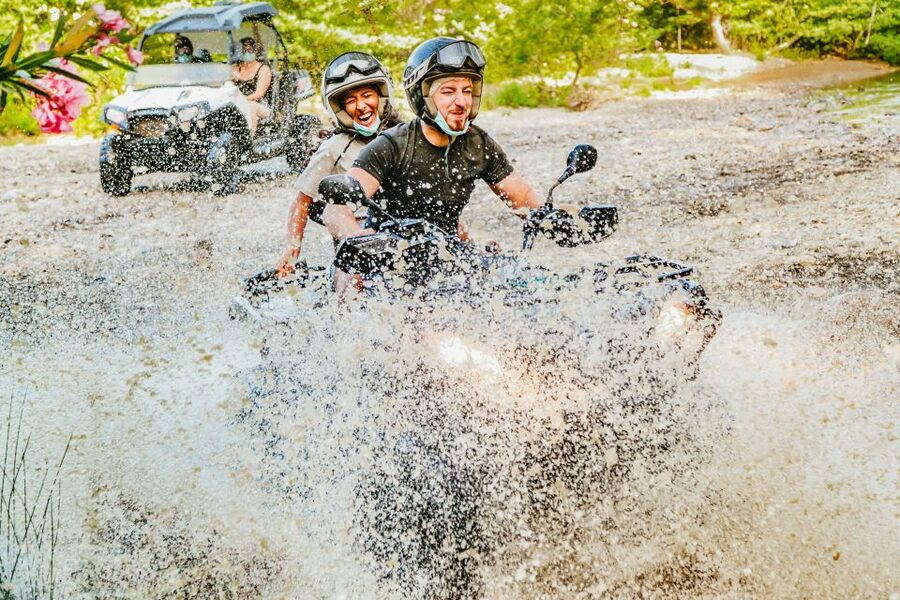 From Rethymno: Half-Day Quad Bike Safari - Dust, water and what to wear
