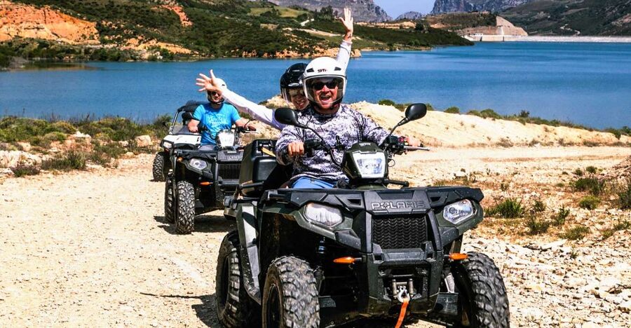 From Rethymno: Half-Day Quad Bike Safari - Pickup from Rethymno and the start at the base