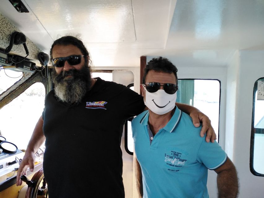 From Rethymno: Kourtaliotiko, Preveli Palm Beach, & Damnoni - Plakias: a short taste of a fishing village