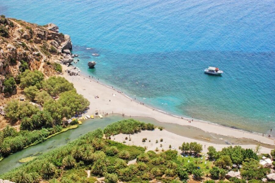 From Rethymno: Preveli Palm Beach and Kourtaliotiko Day Trip - Damnoni, food, and possible itinerary changes