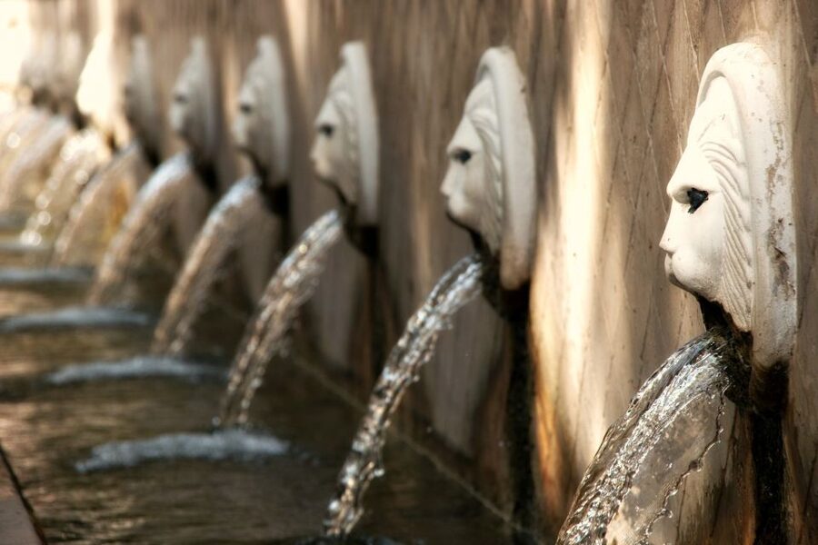 From Rethymno private full day tour to the south - Spili: fountains, coffee, and everyday Crete