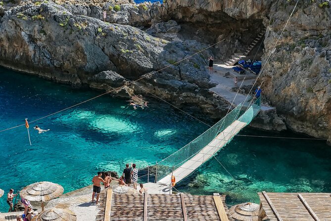 From Rethymno Private Tour to Spili Kourtaliotiko Kalypso Beach - What the private minivan adds
